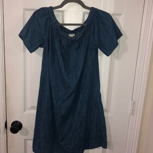 Denim dress